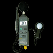 CEM DT-8820 шумомер, люксометр, влагомер, термометр