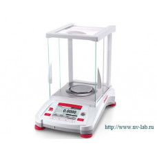 Весы аналитические Ohaus AX 224/E (220г, 0,01г, внешнняя калибровка)