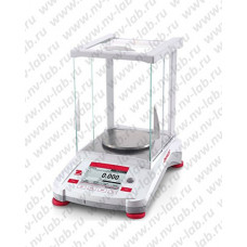 Весы аналитические Ohaus AX 324 (320г, 0,0001г, внутренняя калибровка)