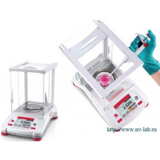 Весы аналитические Ohaus AX224 (220г, 0,0001г., внутренняя калибровка)