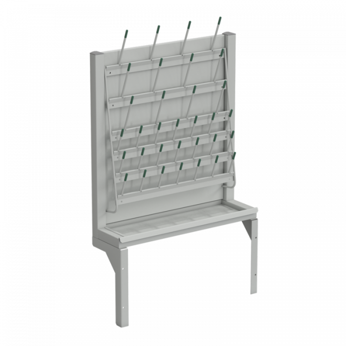 Сушилка 500x150x550 к мойкам (серия Практика), серый металл