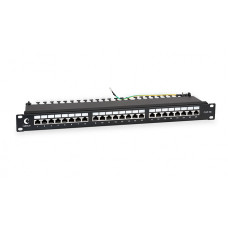 Патч-панель Cabeus 1HU PL-24-Cat.5e-SH-Dual