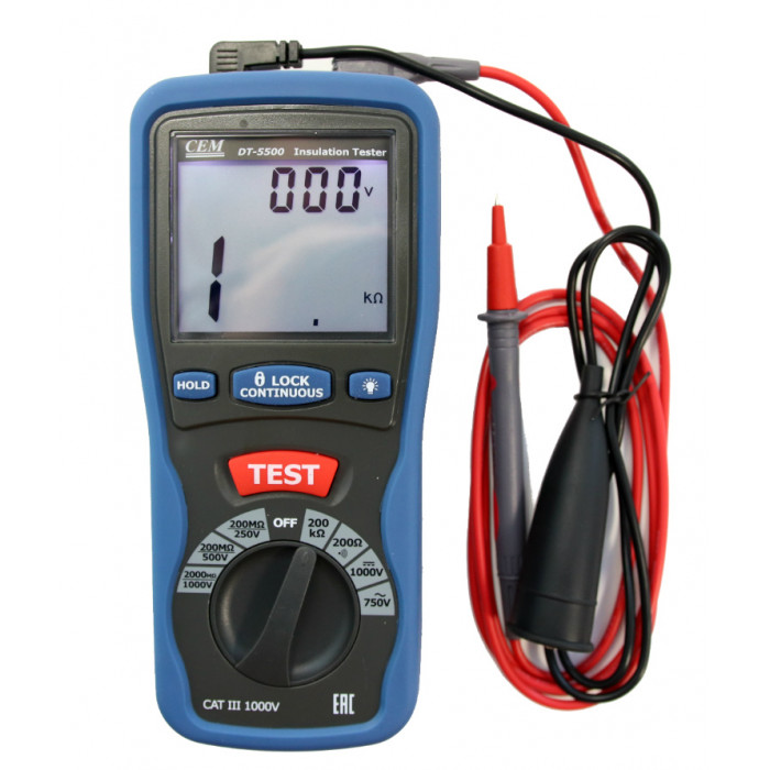 Мегаомметр CEM DT-5500