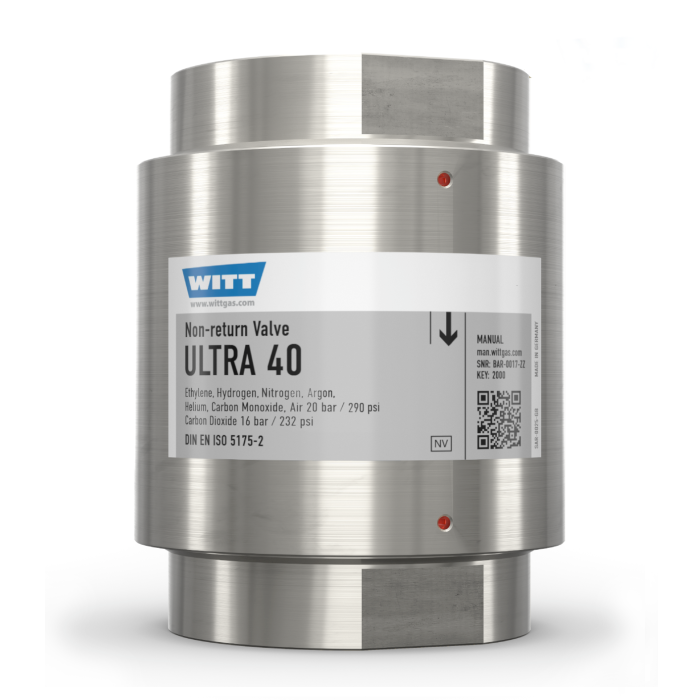 Обратный клапан WITT ULTRA 40 сталь