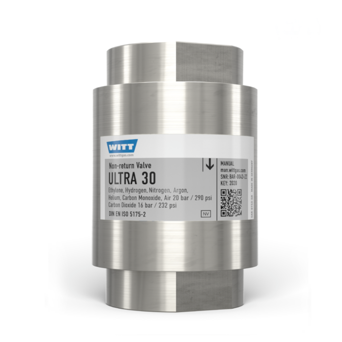 Обратный клапан WITT ULTRA 30 сталь