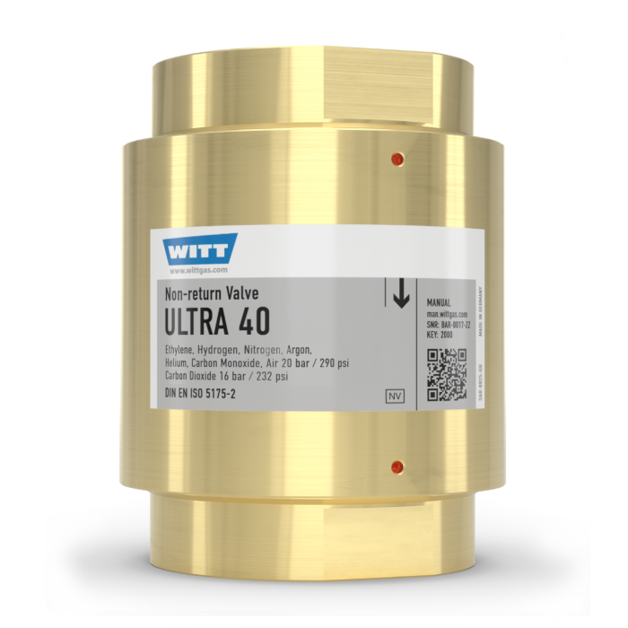 Обратный клапан WITT ULTRA 40