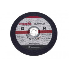 Шлифовочный диск DUCTIFLEX 125X6X22 с углублением 10/pk