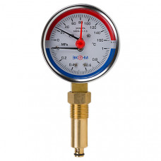 Термоманометр Экомера МД04-80 мм 0...1 МПа 0...160 °С G1\4 L=40