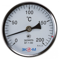 Термометр  ЭКОМЕРА БТ-1-80 0...200 °С L=60