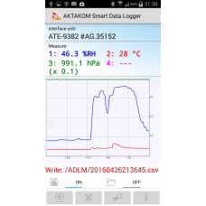 Программное обеспечение ASDL Aktakom Smart Data Logger