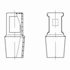 Пробка Химлаборприбор ПП1 КШ 19/26