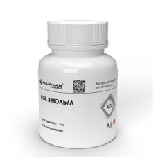 Раствор AQUA-LAB KCL-3 3 моль/л 75 мл