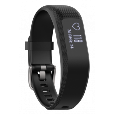 Фитнес-браслет Garmin VivoSMART 3 чёрный большой размер