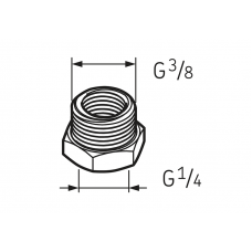 Переходник SKF LAPN 3/8