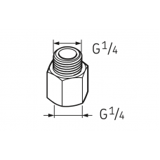 Переходник SKF LAPN 1/4
