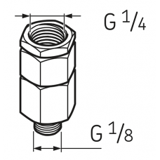 Обратный клапан SKF LAPV 1/8