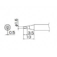 Наконечник HAKKO T13-D16