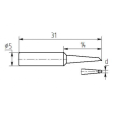 Паяльная насадка Магистр МG14-DB-03