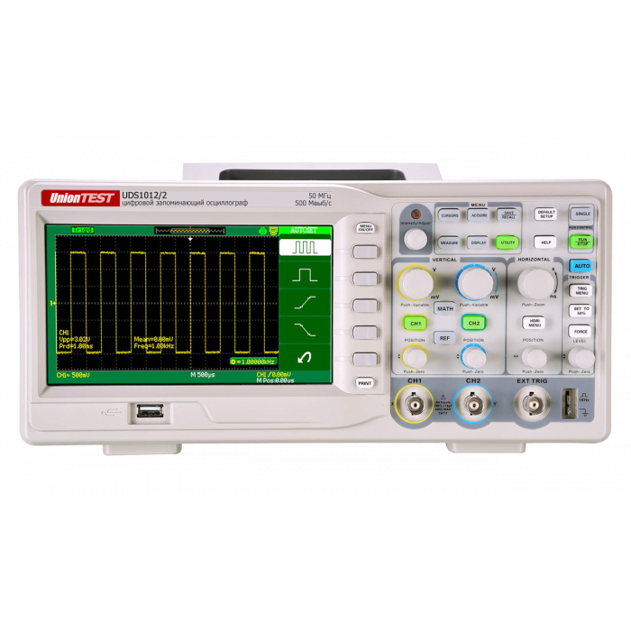 Осциллограф UnionTEST UDS1012/2