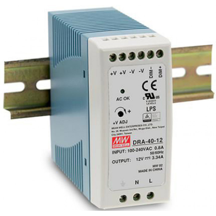 Блоки питания Ратеос DRA-40-24