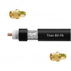 Кабельная сборка VEGATEL 8D-FB Titan SMA-male-SMA-male 20 м