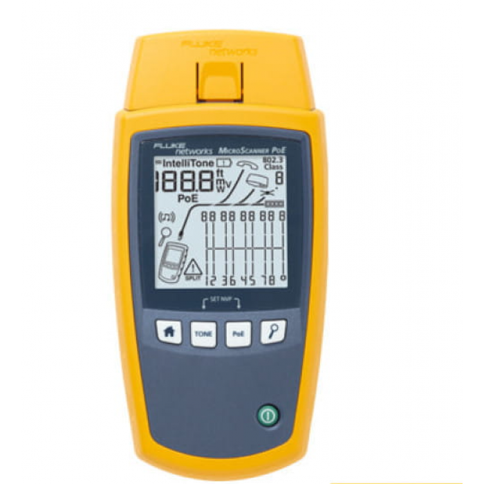 Кабельный тестер Fluke Networks MicroScanner POE Kit