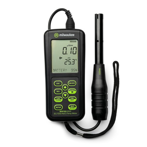 Milwaukee MW306 MAX профессиональный тестер EC/TDS/NaCl/Темп с подключением к ПК