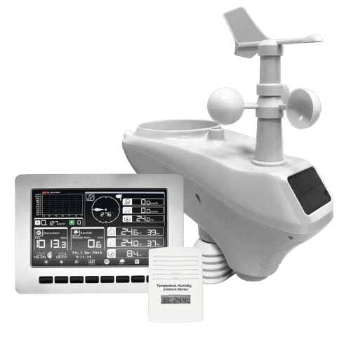 AMTAST AW003 беспроводная Wi-Fi метеостанция с TFT дисплеем + приложение для телефона