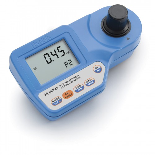 Hanna Instruments HI96741 колориметр на общую жесткость 0.00-4.70 мг/л, железо 0-400 мкг/л (ГосРеестр)