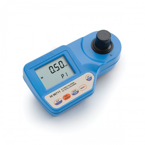 Hanna Instruments HI96711 колориметр на свободный/общий хлор, 0-5.00 мг/л (ГосРеестр)