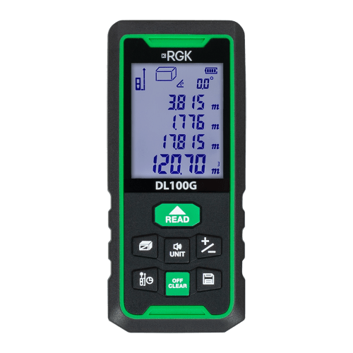 RGK DL100G лазерный дальномер с зеленым лучом (с поверкой, ГосРеестр)