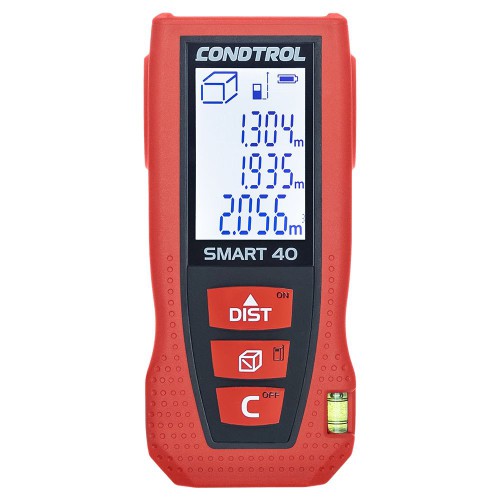 Condtrol Smart 40 лазерный дальномер (3-х строчный инверсионный ч/б дисплей)