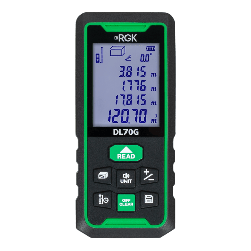 RGK DL70G лазерный дальномер с зеленым лучом (ГосРеестр)