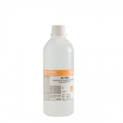 Hanna Instruments HI7033L раствор для калибровки 84 мкСм/см, 500 мл