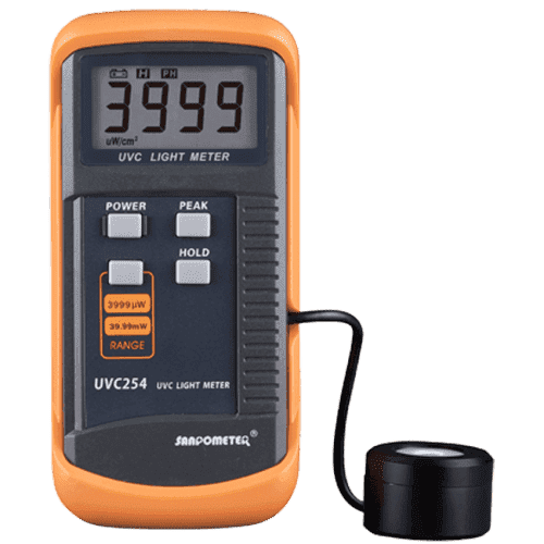 Sanpometer UVC254 (Профессиональный измеритель ультрафиолетового излучения)