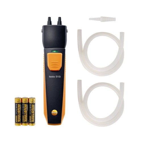 Манометр (смарт-зонд) дифференциального давления TESTO 510i с Bluetooth, управляемый со смартфона/планшета (ГосРеестр)