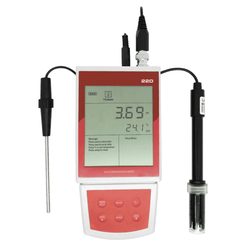 AMTAST PH-220 мультитестер рН, ORP метр, термометр