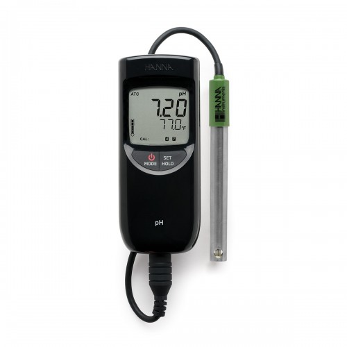Hanna Instruments HI991001 влагозащищенный pH метр с термометром (ГосРеестр)