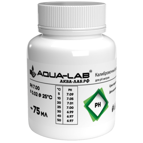 Калибровочный раствор AQUA-LAB PH-7 для pH электродов 75 мл