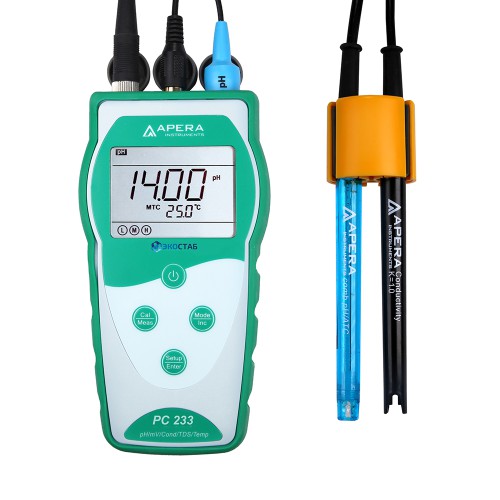 Apera Instruments PC233 ЭКОСТАБ портативный мультипараметровый прибор