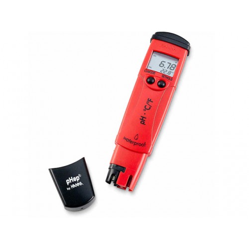 Hanna Instruments HI98128 pHep 5 влагозащищенный рН метр с термометром и сменным электродом (ГосРеестр)