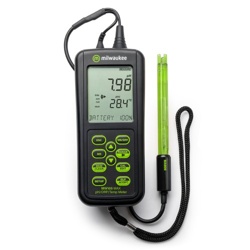 Milwaukee MW105 MAX профессиональный pH/ОВП/Темп тестер
