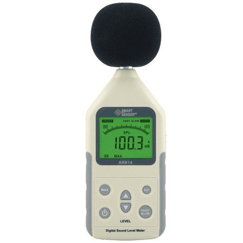 Smart Sensor AR814 (шумомер, измеритель уровня звука 30~130 dBA)