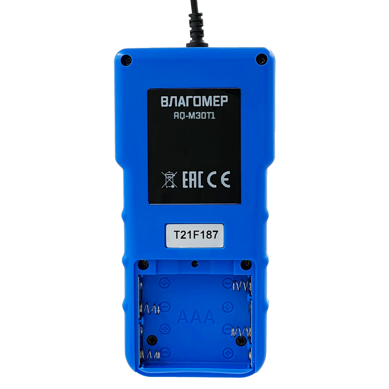 Влагомер AQUA-LAB AQ-M30T1 батарейный отсек