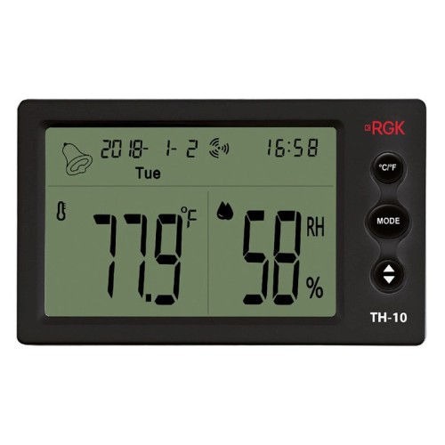 RGK измеритель температуры и влажности (термогигрометр) TH-10 (ГосРеестр)