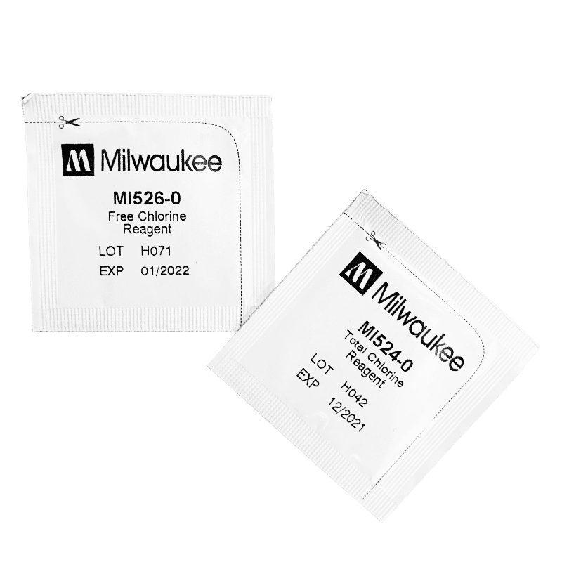 Мутномер Milwaukee Electronics Mi411 порошки реагенты для опредения свободного и общего хлора