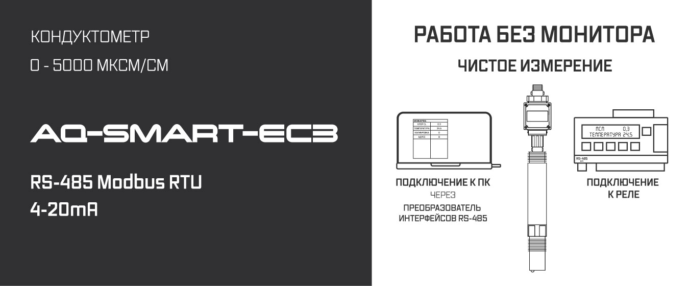 AQ-SMART-EC3 описание контуктометра