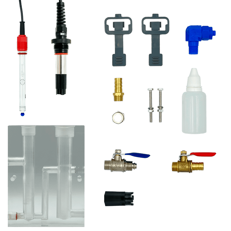 AQUA-LAB AQ-CHL1 комплектация хлориметра и ph метра