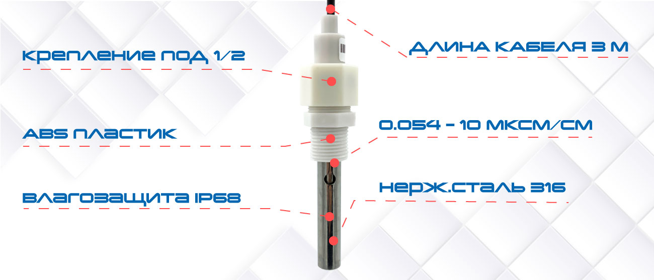 AQ-EC1-EL3-L1 EC электрод (описание)