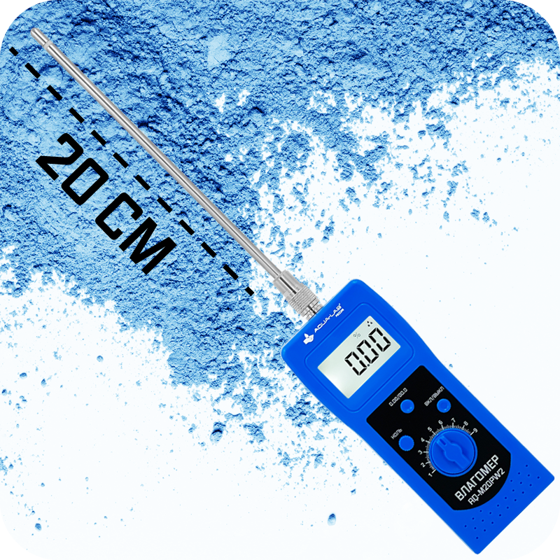 Влагомер AQUA-LAB AQ-M20PW2 длина щупа 20 см